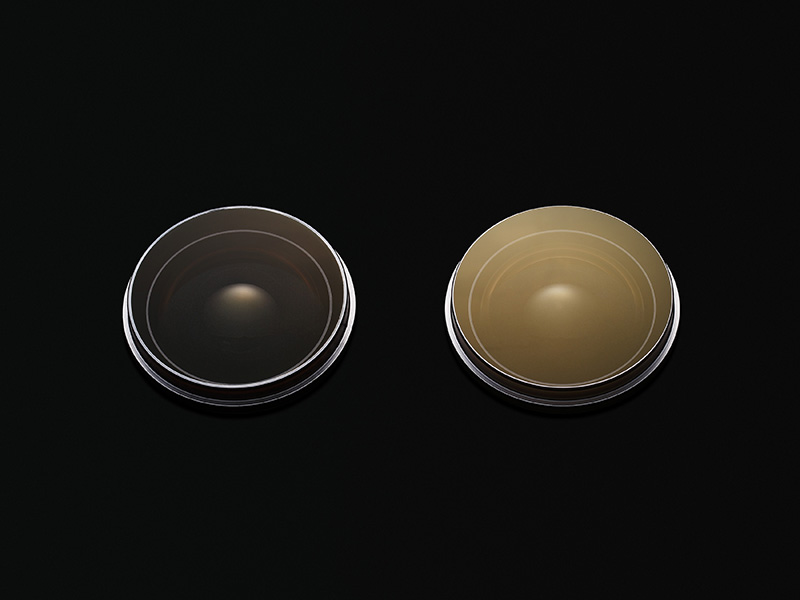 Anti-reflection effect comparison (Left: ASC Right: Existing Multi-layer Coating)